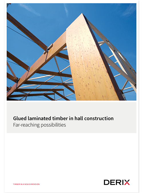 Glued laminated timber in hall construction