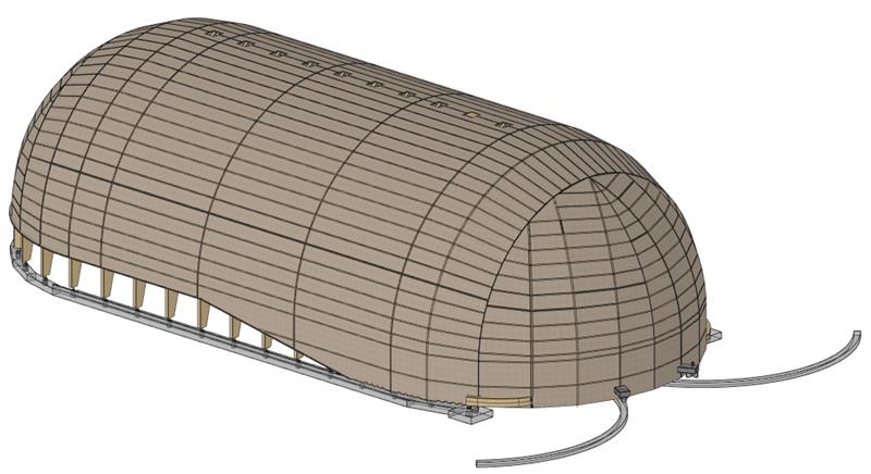 Luftschiffhangar - CAD