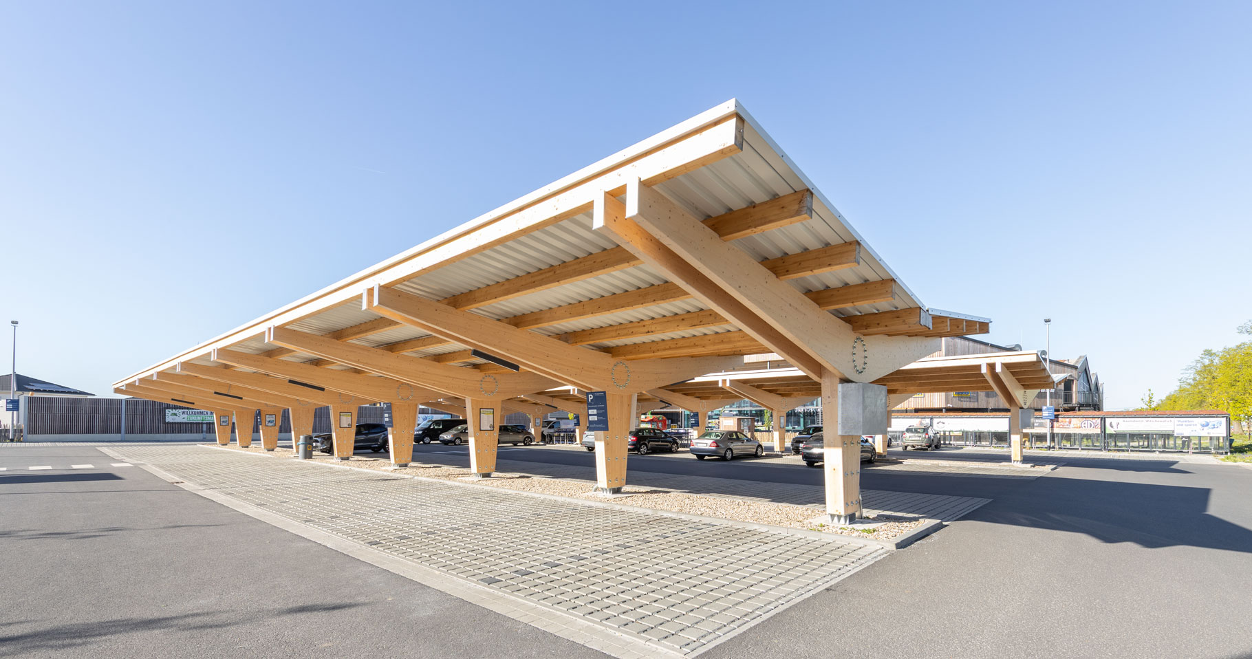 Solarcarport EDEKA, Nauen 
