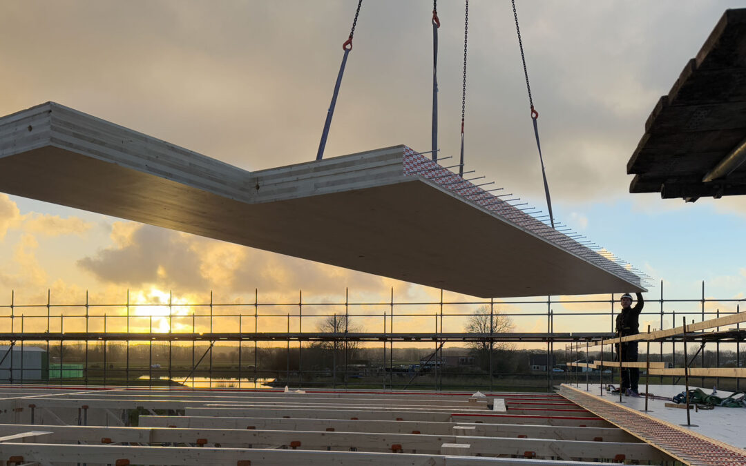 DERIX introduceert innovatieve houtbouwtechniek in Nederland