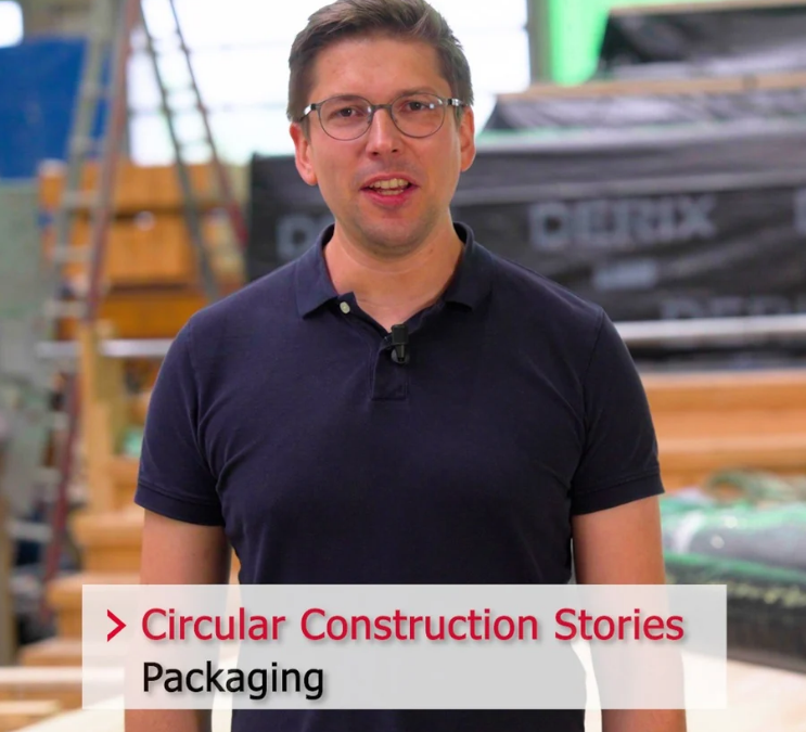 Verpackung neu gedacht Ein neuer Film der Reihe „DERIX Circular Construction Stories“