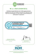 Klimaneutrales Unternehmen WK (Poppensieker & Derix)